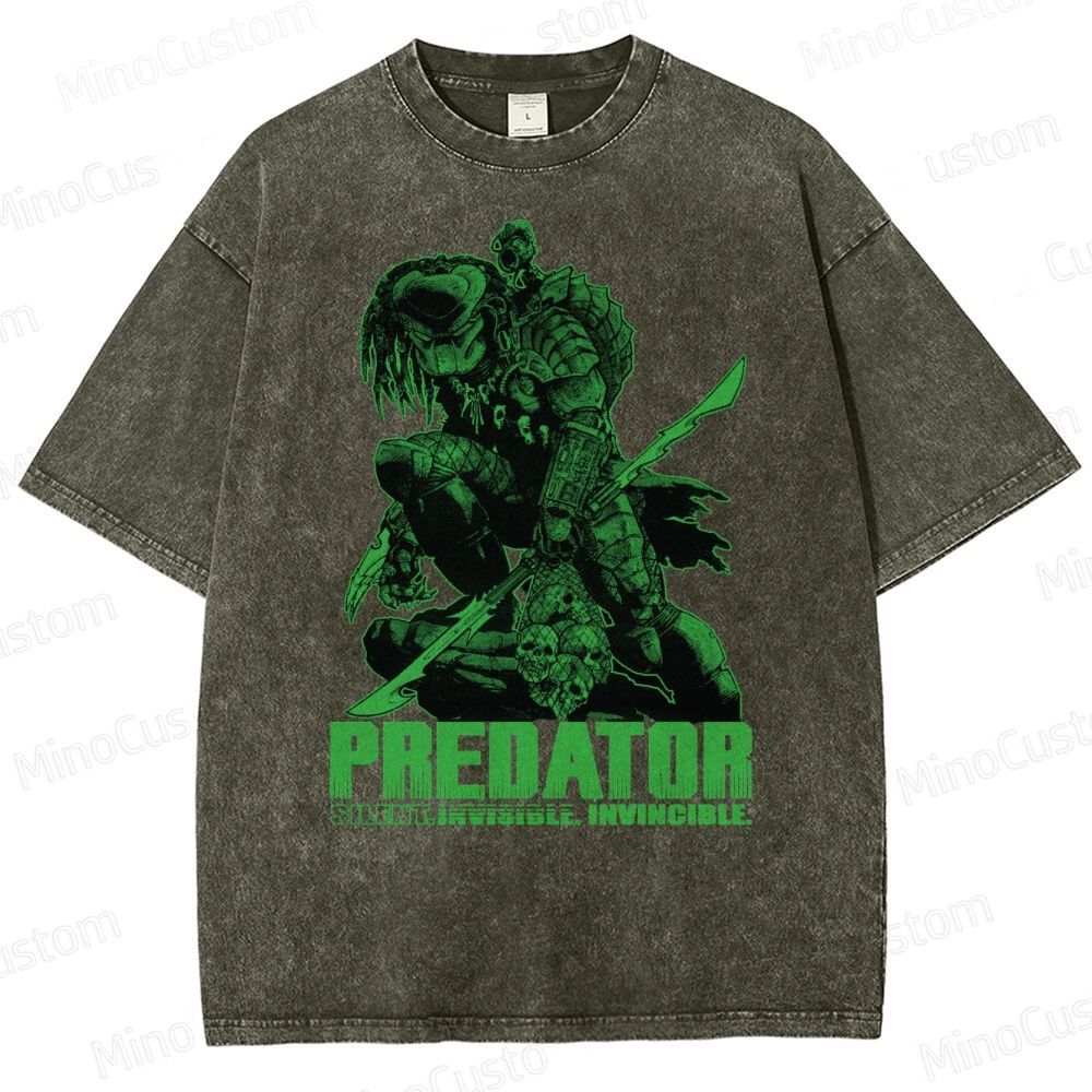  The Movie "Predator" Washed T-Shirt 