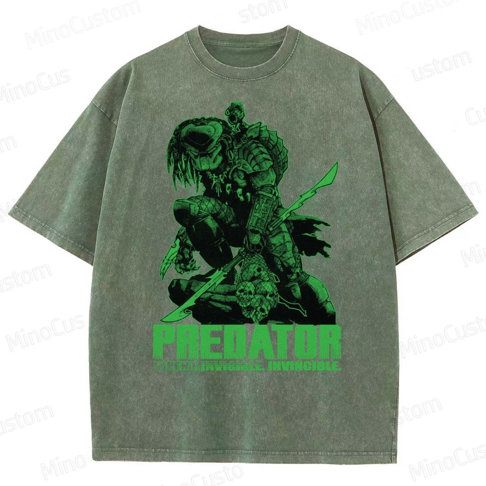  The Movie "Predator" Washed T-Shirt 