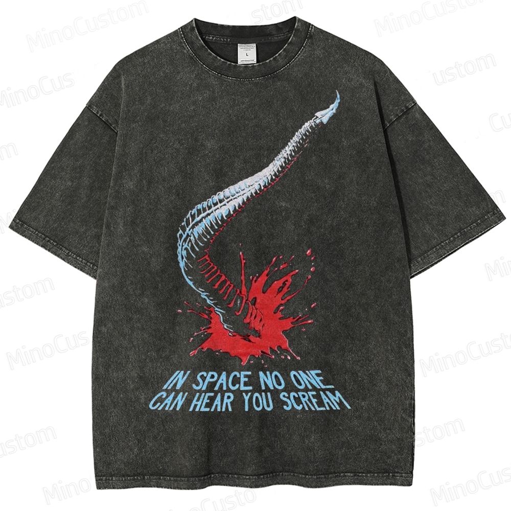 Alien "In Space No One Can Hear You Scream" Washed T - shirt