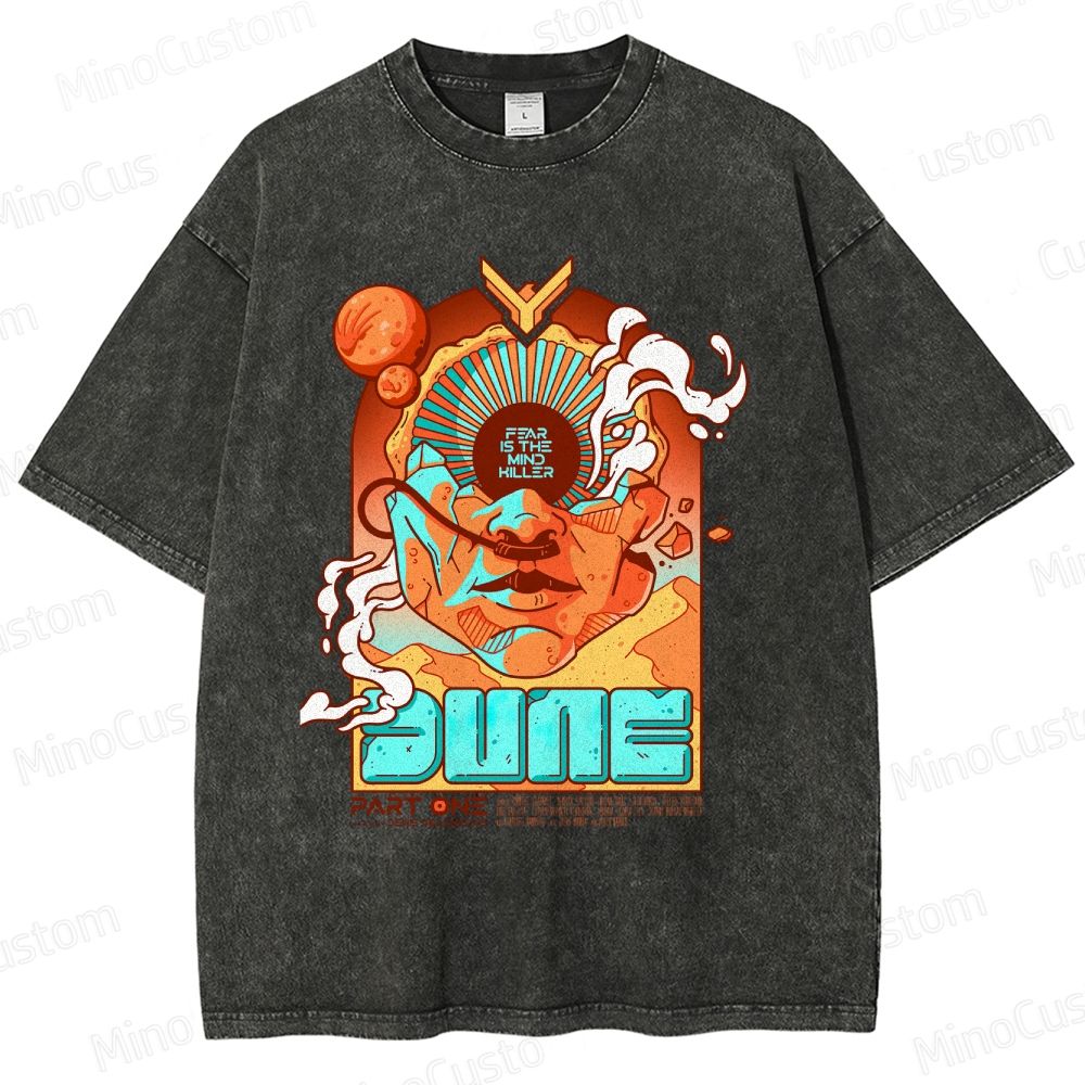 Dune "Fear Is The Mind Killer" Washed T - shirt