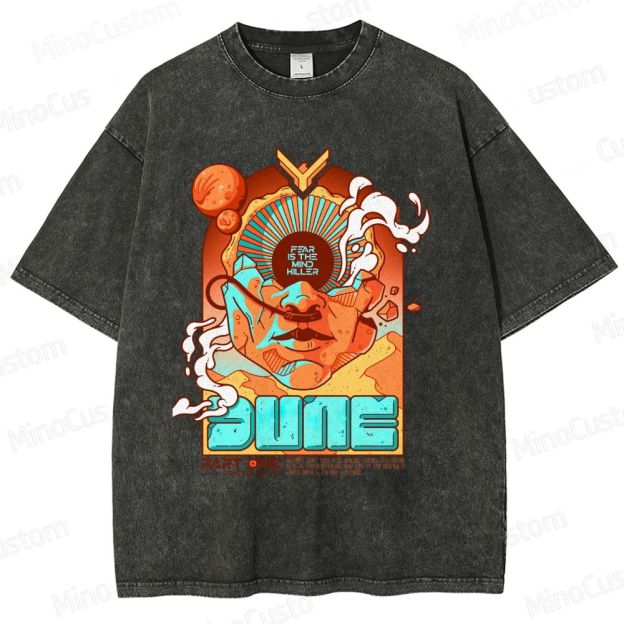 Dune "Fear Is The Mind Killer" Washed T - shirt