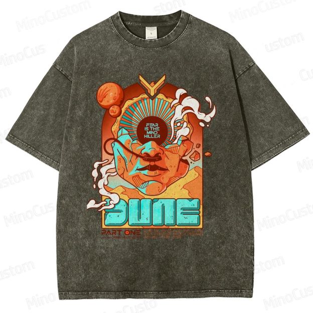 Dune "Fear Is The Mind Killer" Washed T - shirt