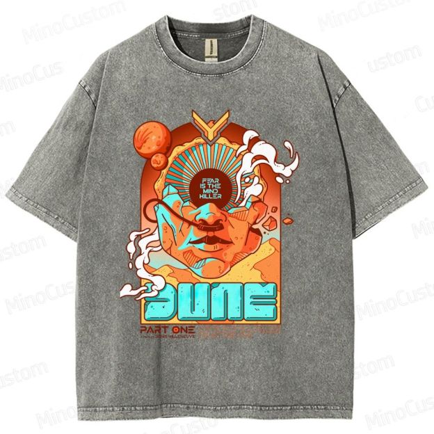 Dune "Fear Is The Mind Killer" Washed T - shirt