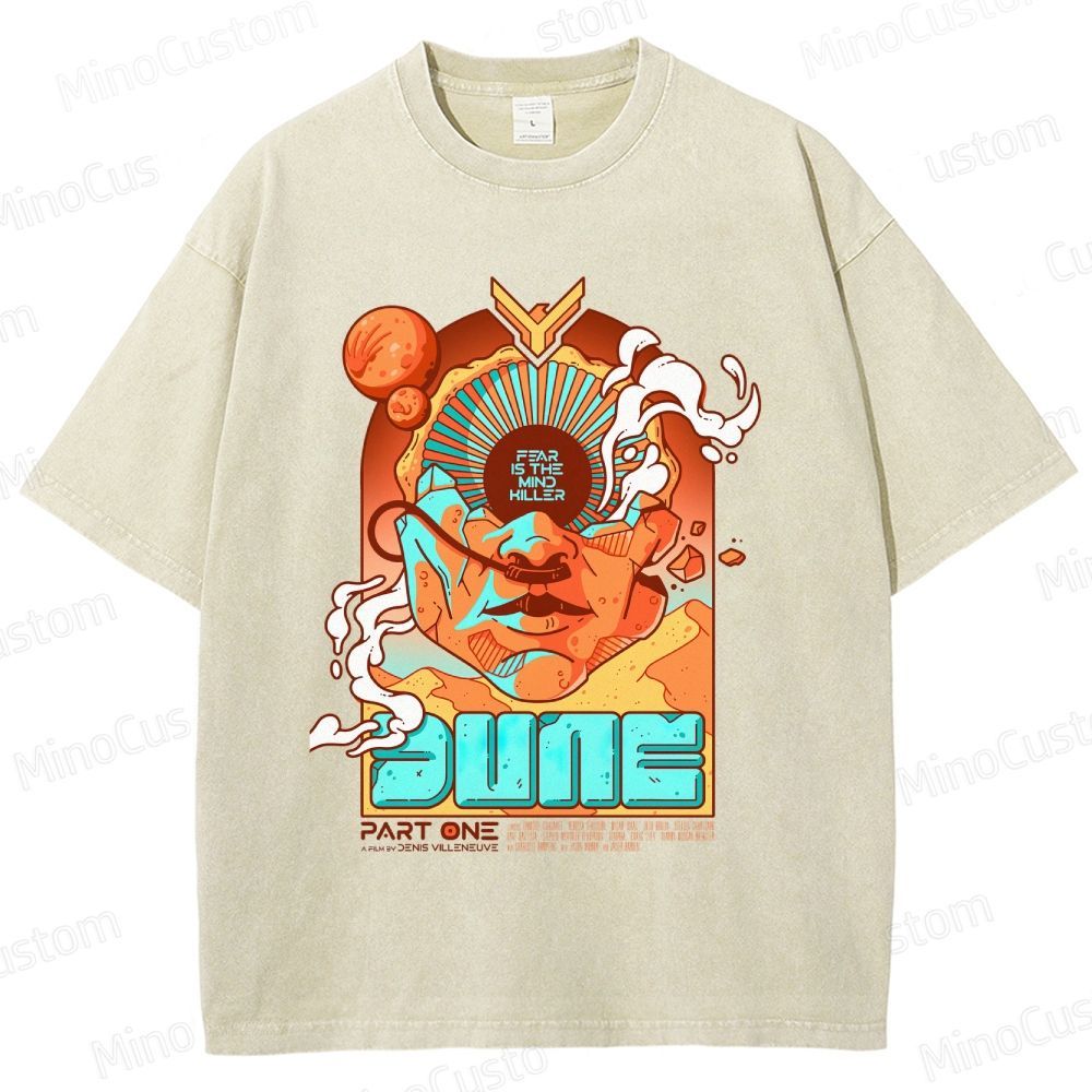 Dune "Fear Is The Mind Killer" Washed T - shirt