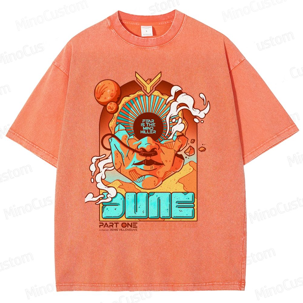 Dune "Fear Is The Mind Killer" Washed T - shirt