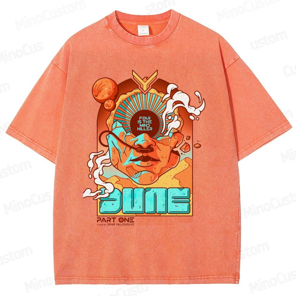 Dune "Fear Is The Mind Killer" Washed T - shirt