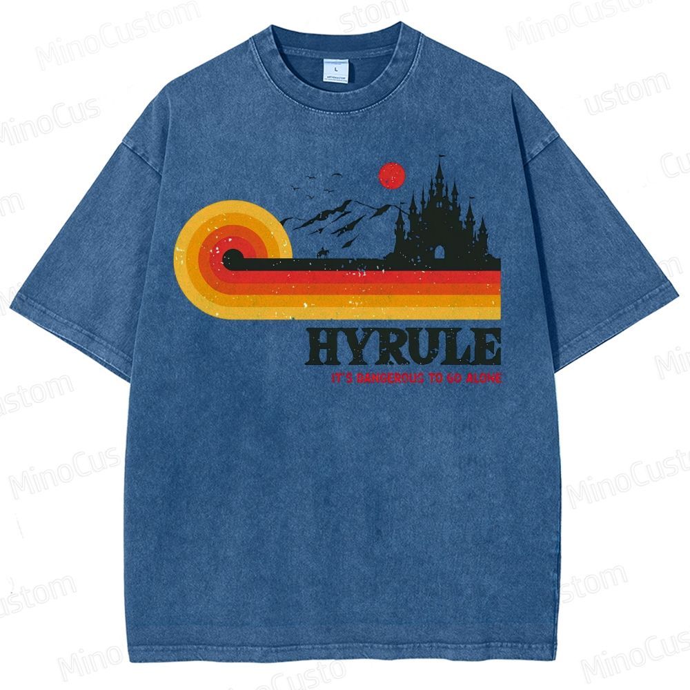 It's Dangerous To Go Alone Washed T-Shirt 