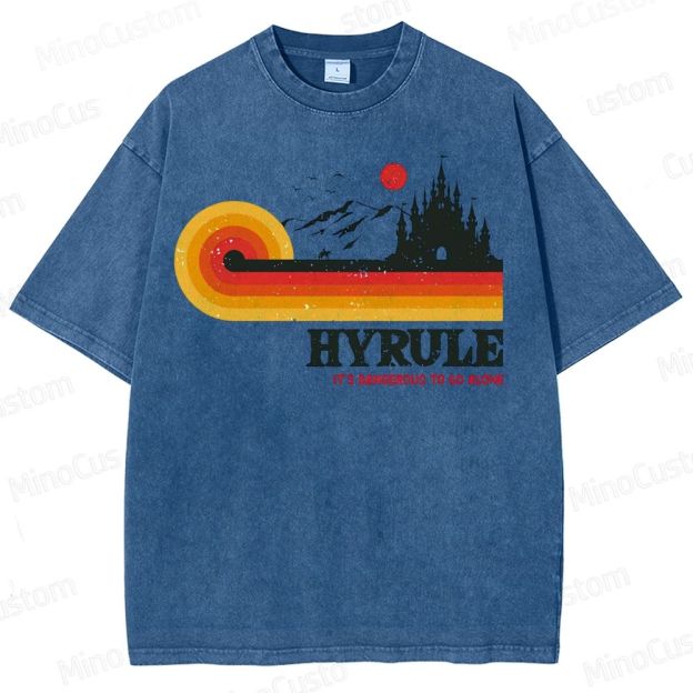 It's Dangerous To Go Alone Washed T-Shirt 