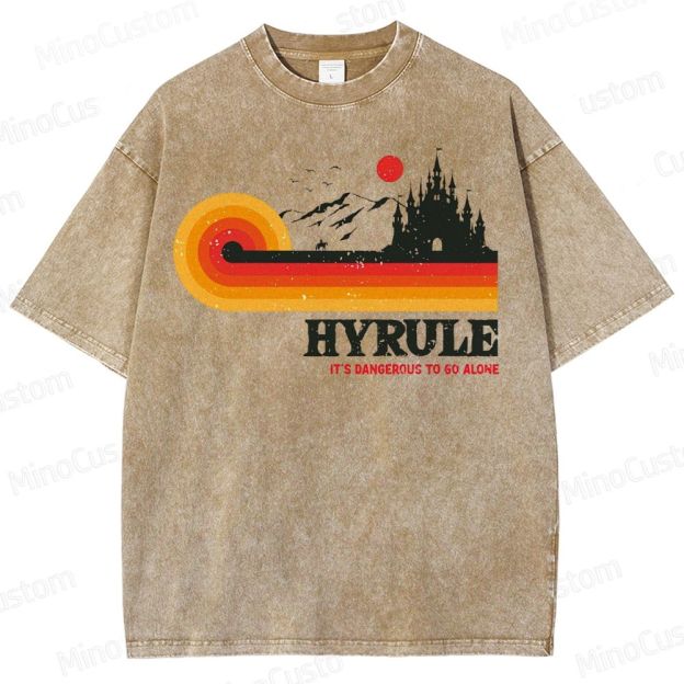 It's Dangerous To Go Alone Washed T-Shirt 