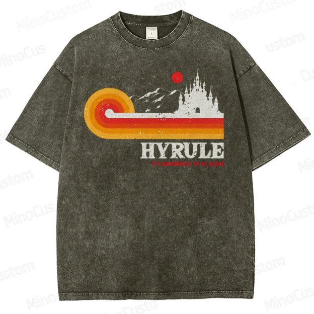 It's Dangerous To Go Alone Washed T-Shirt 