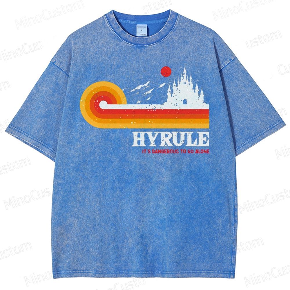 It's Dangerous To Go Alone Washed T-Shirt 