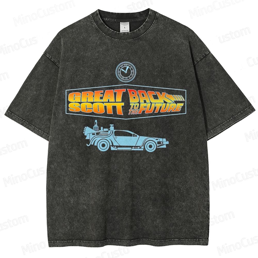 Back to the Future Vintage Washed T - shirt