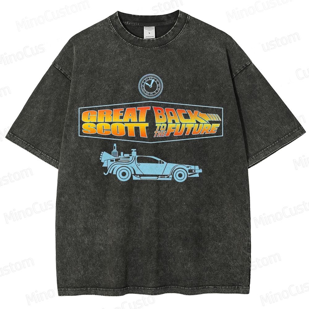 Back to the Future Vintage Washed T - shirt