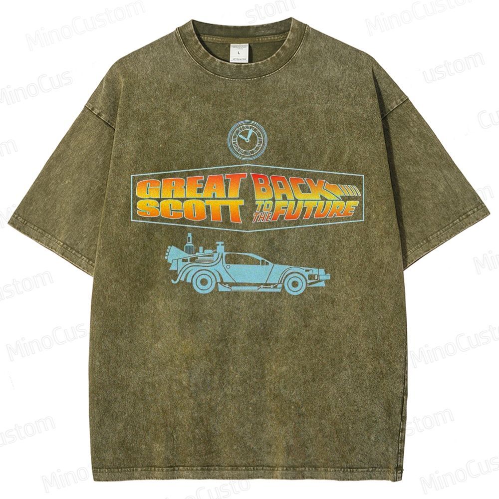Back to the Future Vintage Washed T - shirt