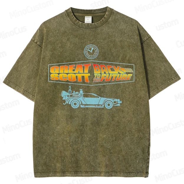 Back to the Future Vintage Washed T - shirt