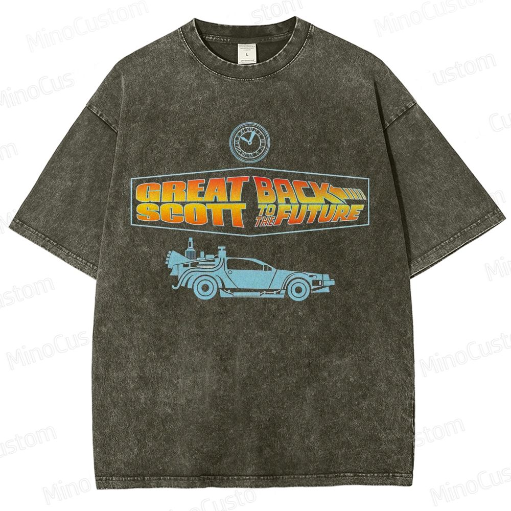 Back to the Future Vintage Washed T - shirt