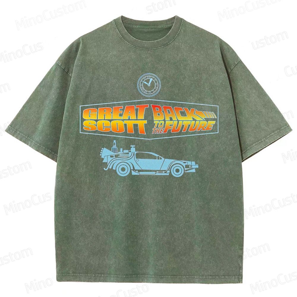 Back to the Future Vintage Washed T - shirt