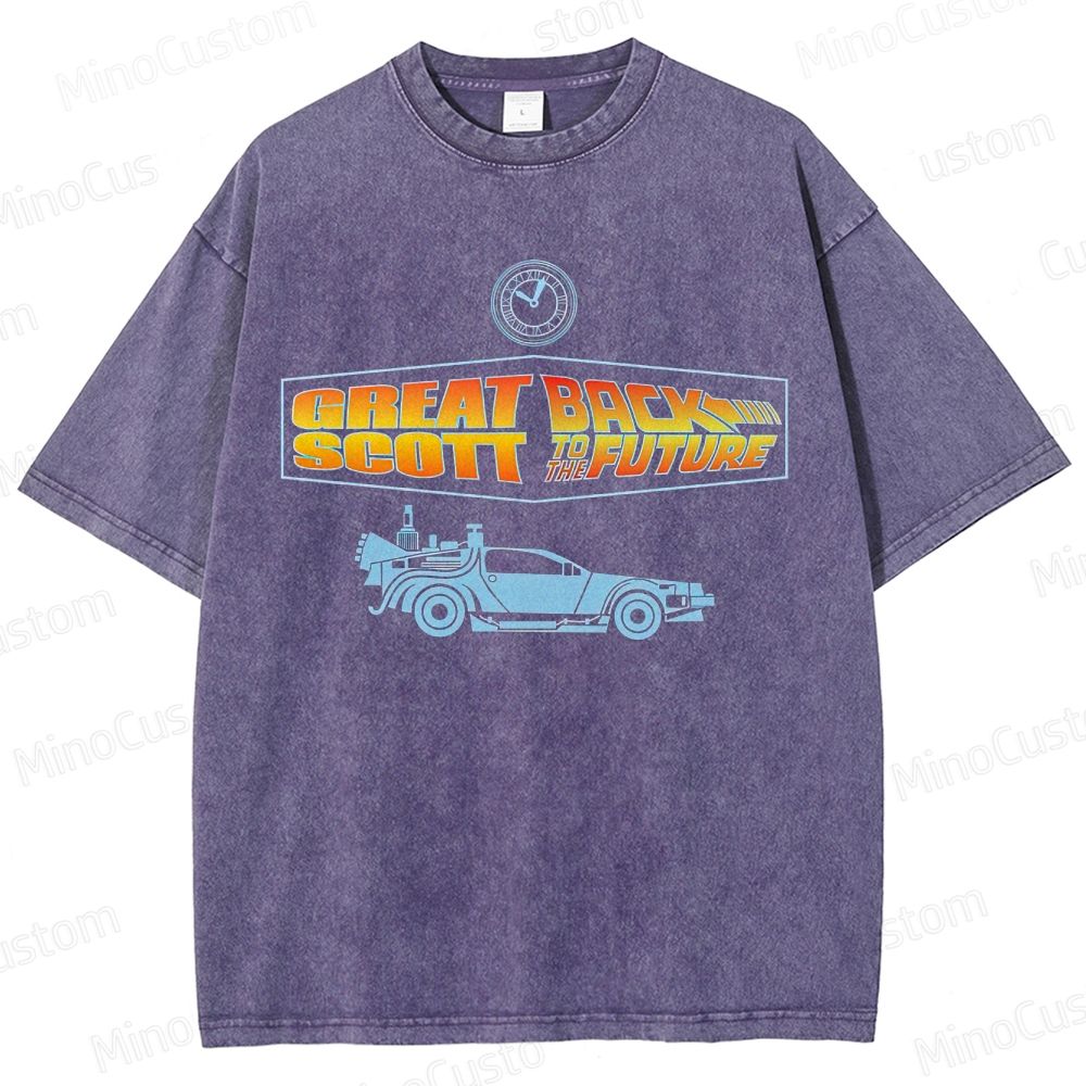 Back to the Future Vintage Washed T - shirt