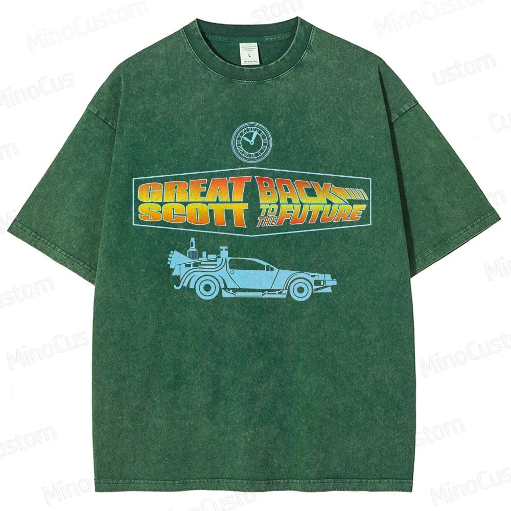 Back to the Future Vintage Washed T - shirt