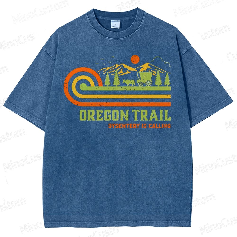 Oregon Trail Retro Washed T-Shirt