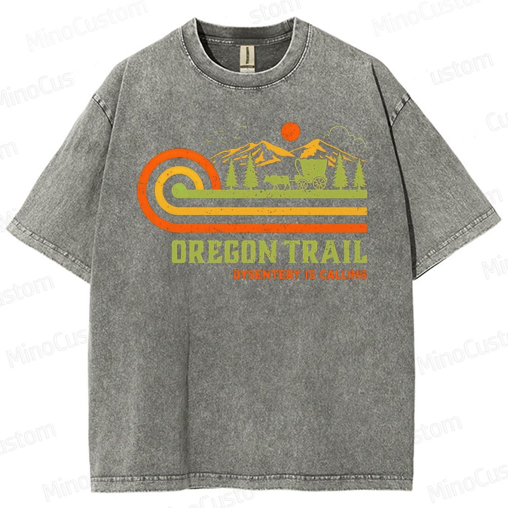 Oregon Trail Retro Washed T-Shirt