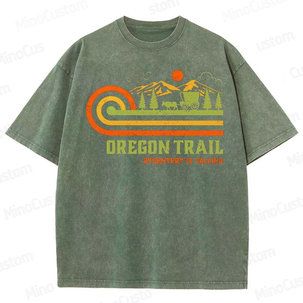 Oregon Trail Retro Washed T-Shirt