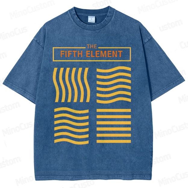 The Fifth Element Vintage Washed T - shirt