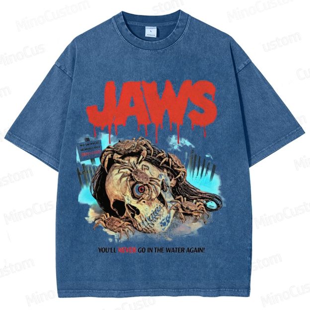 Jaws Vintage Washed T - shirt