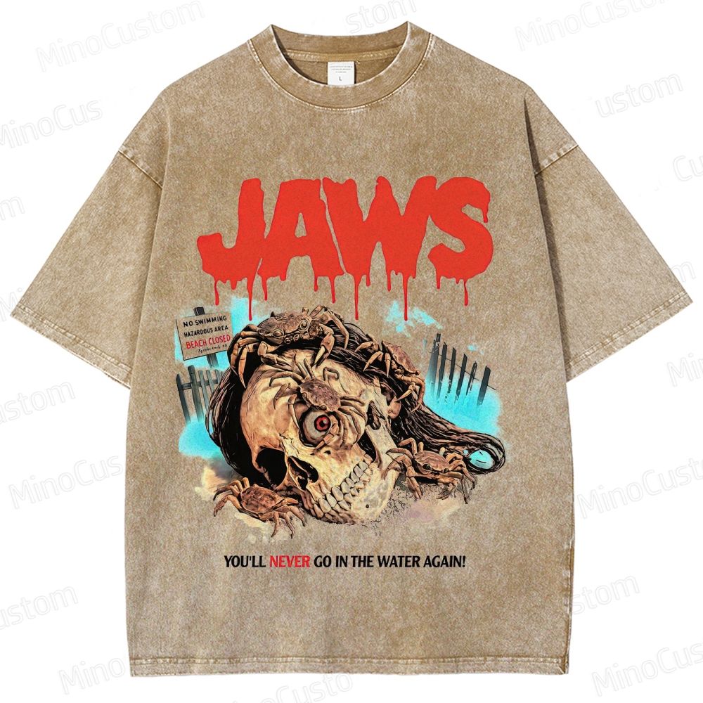 Jaws Vintage Washed T - shirt