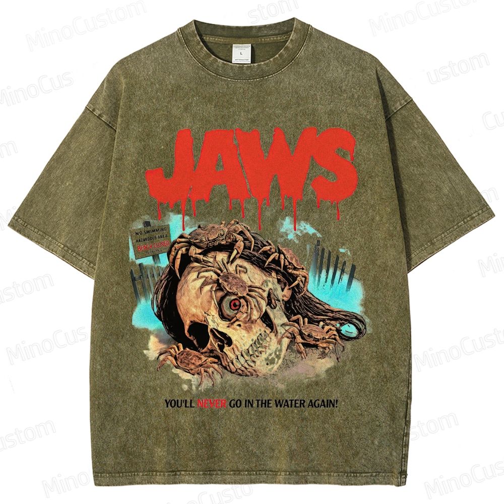 Jaws Vintage Washed T - shirt