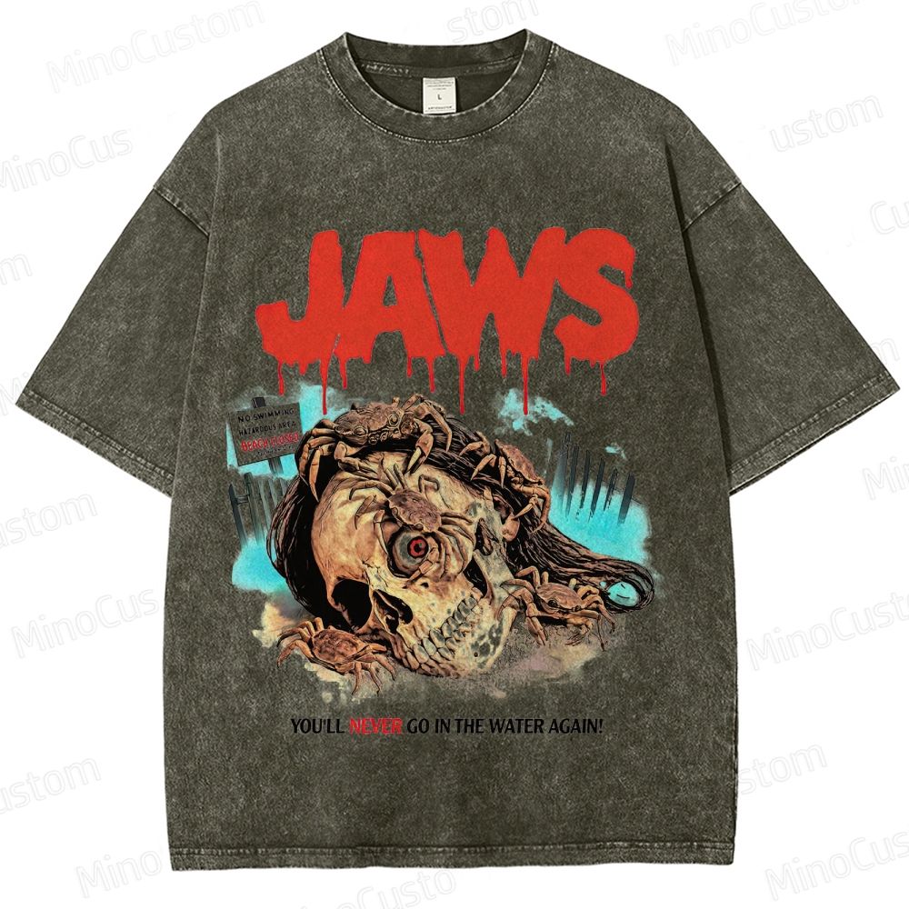 Jaws Vintage Washed T - shirt