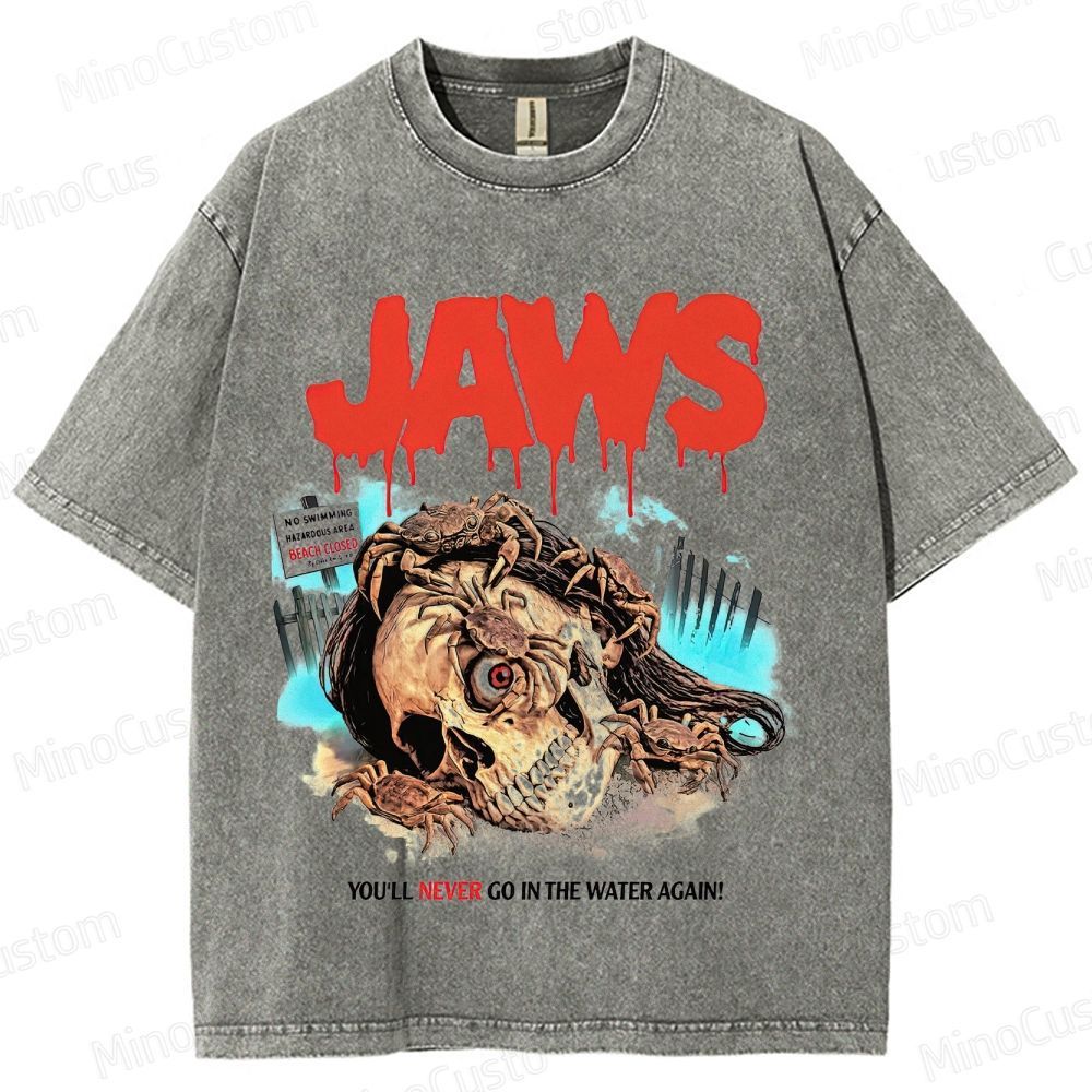 Jaws Vintage Washed T - shirt