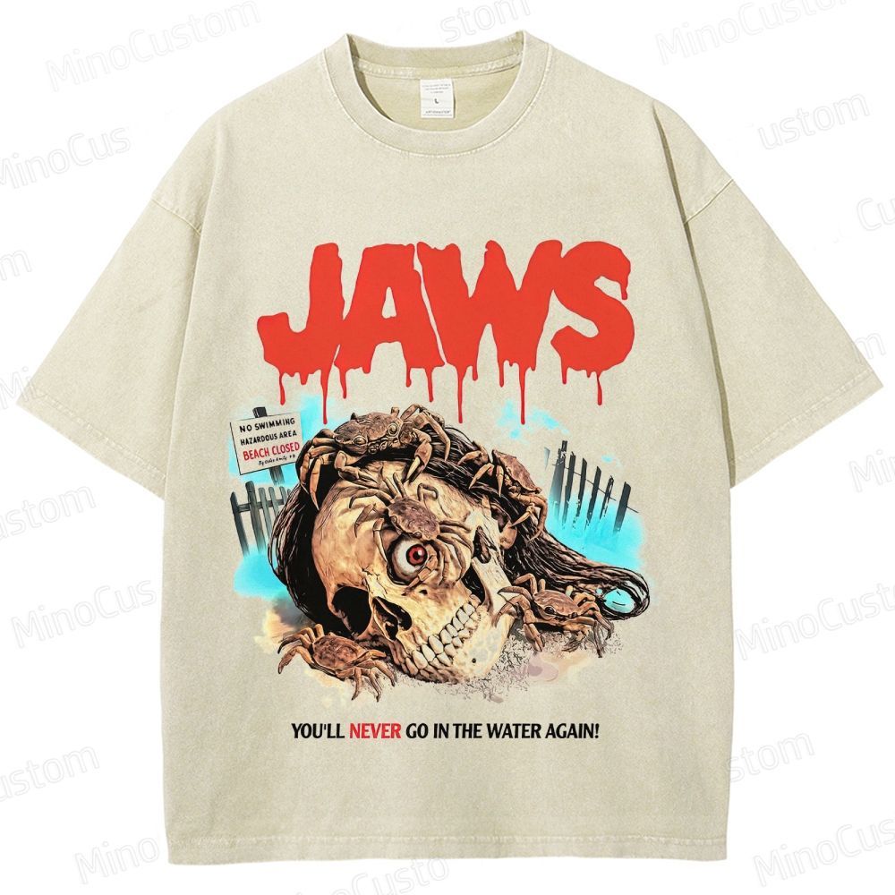 Jaws Vintage Washed T - shirt