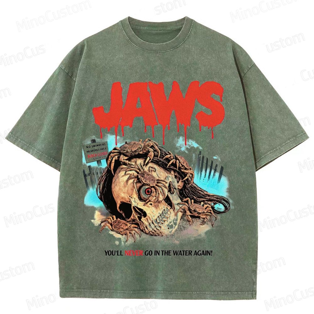 Jaws Vintage Washed T - shirt