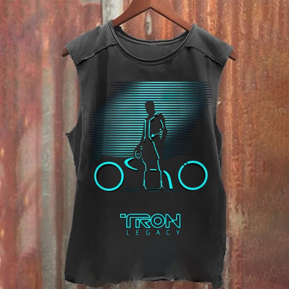 Tron Legend Neon Future Sci-Fi Motorcycle Sexy