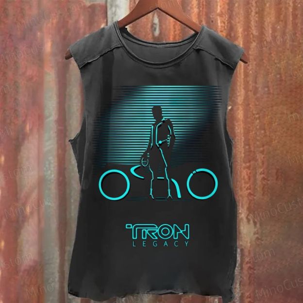 Tron Legend Neon Future Sci-Fi Motorcycle Sexy
