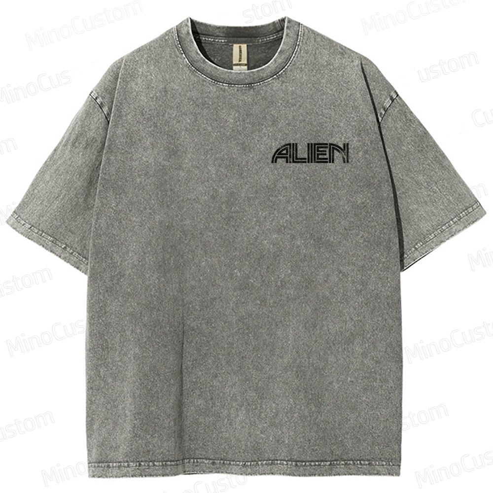 Alien Vintage Washed T - shirt