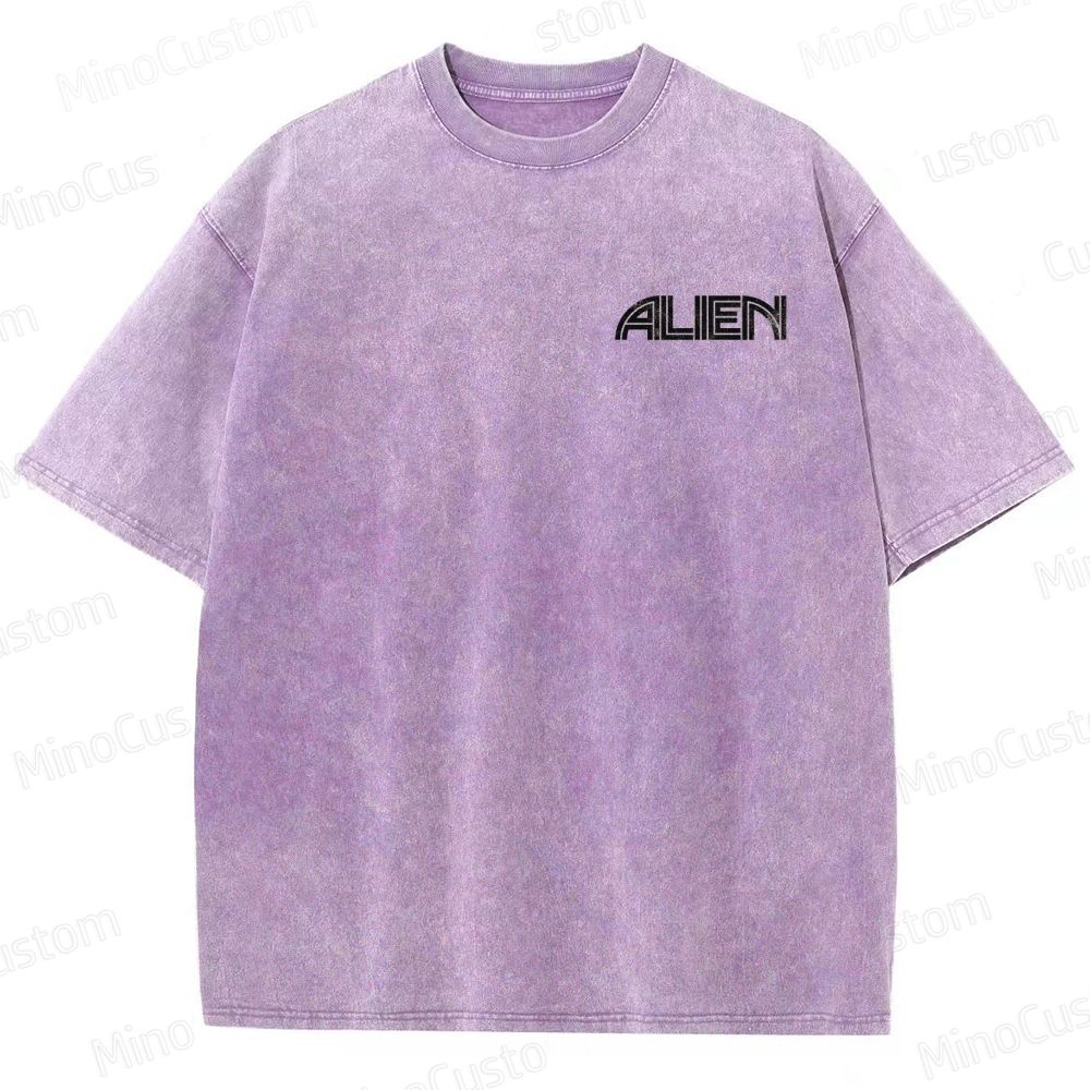 Alien Vintage Washed T - shirt