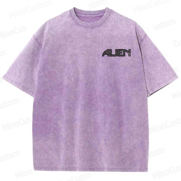 Alien Vintage Washed T - shirt