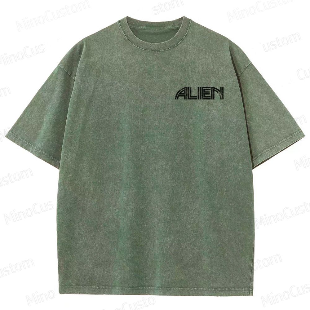 Alien Vintage Washed T - shirt