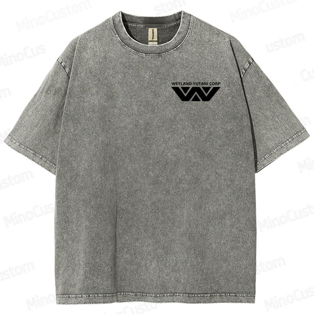 Warning Know Your Xenomorph from the 1979 movie Alien  Washed T-Shirt 