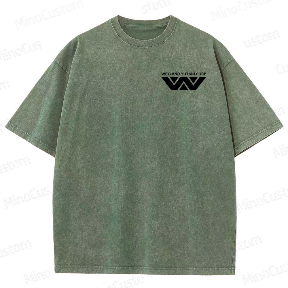 Warning Know Your Xenomorph from the 1979 movie Alien  Washed T-Shirt 