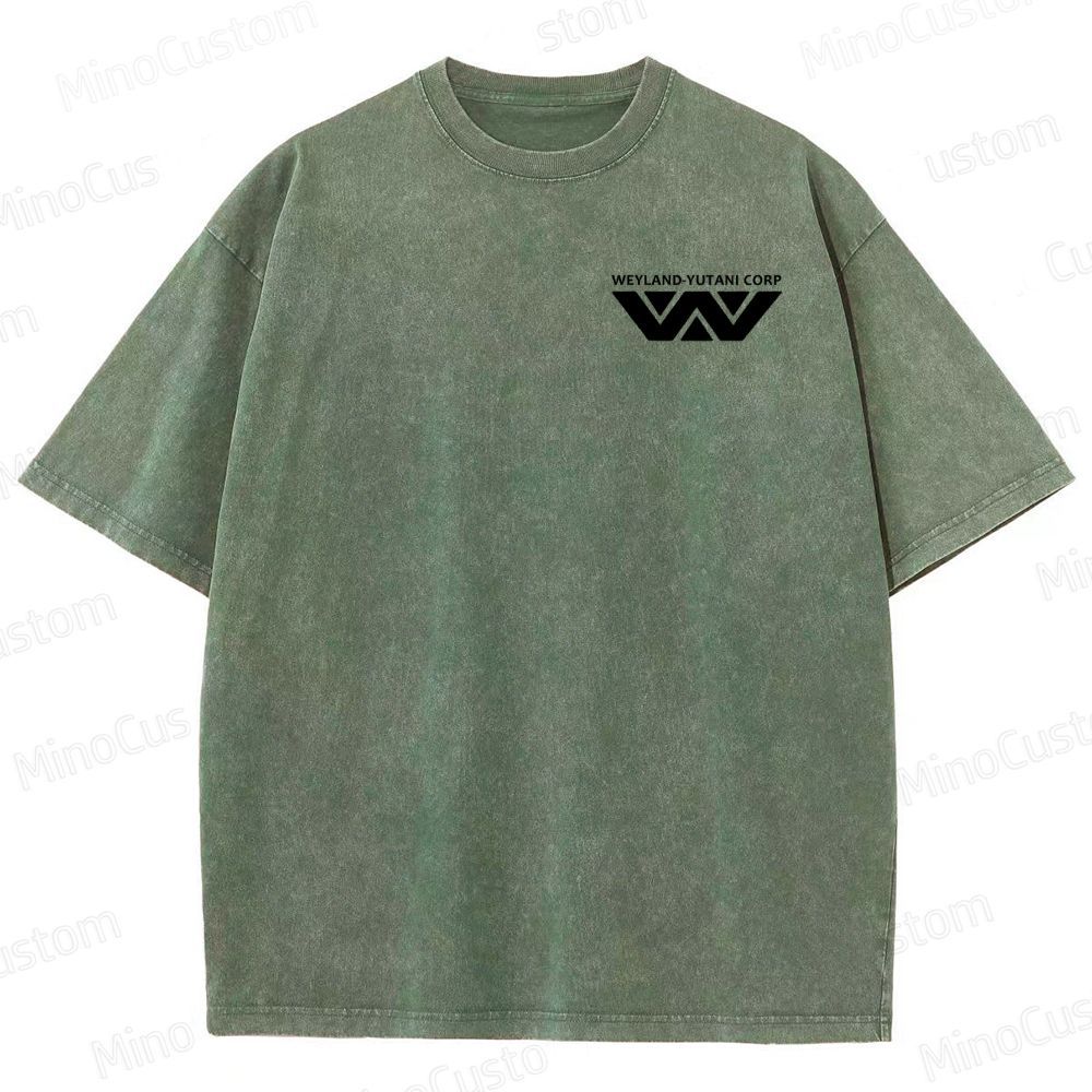 Warning Know Your Xenomorph from the 1979 movie Alien  Washed T-Shirt 