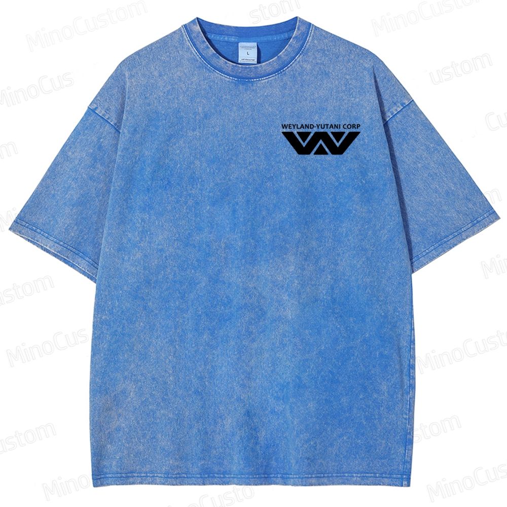 Warning Know Your Xenomorph from the 1979 movie Alien  Washed T-Shirt 