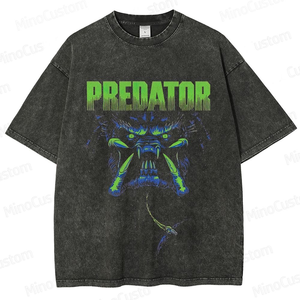 Predator Vintage Washed T - shirt