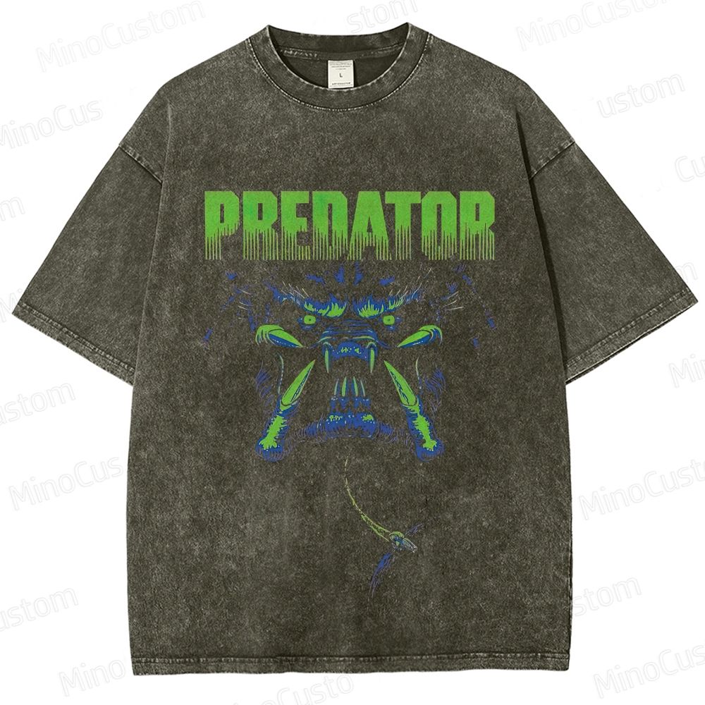 Predator Vintage Washed T - shirt