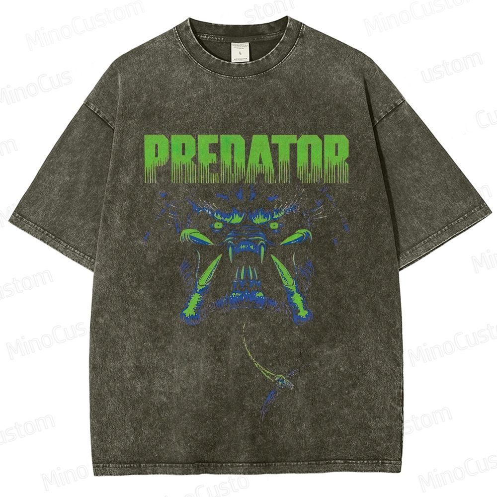 Predator Vintage Washed T - shirt