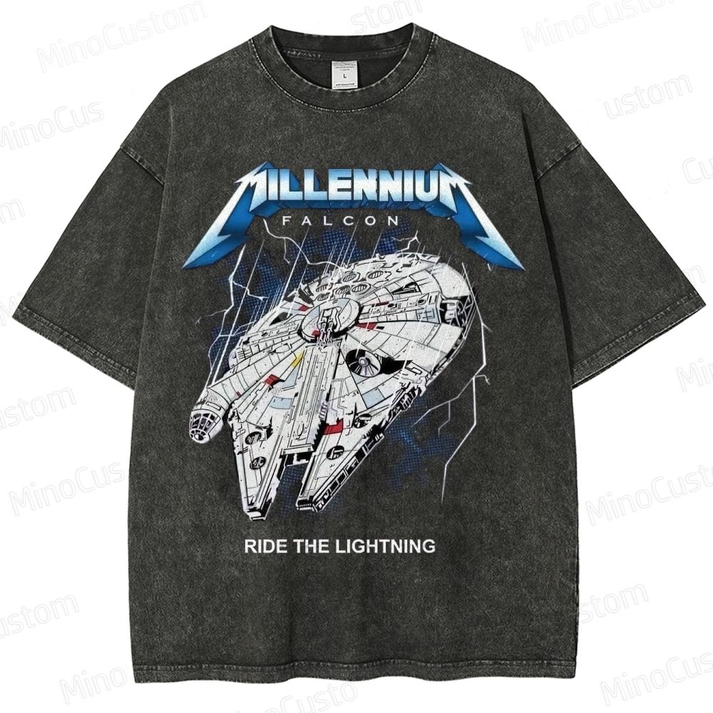 Retro Star Wars World Washed T-Shirt 