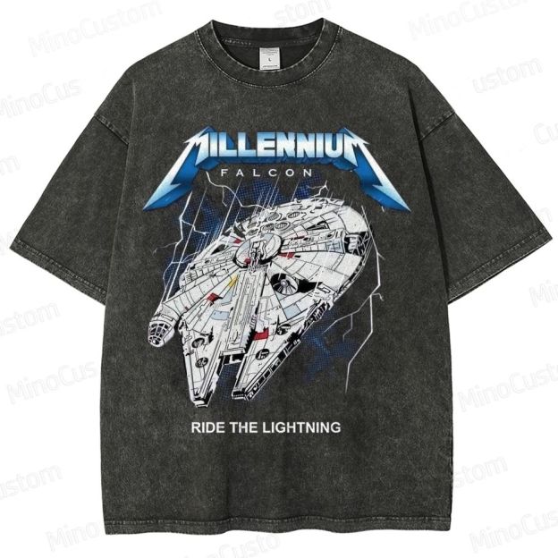 Retro Star Wars World Washed T-Shirt 