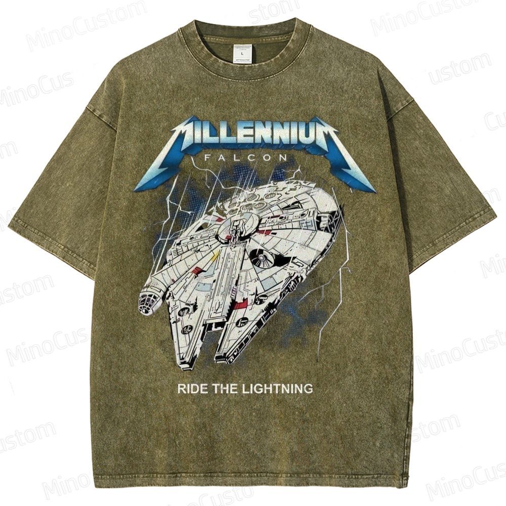 Retro Star Wars World Washed T-Shirt 